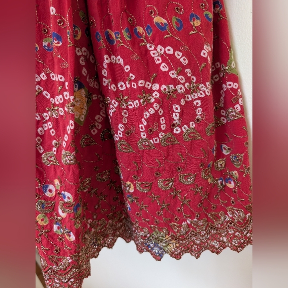 Free People Mini Dress Xs Red - Picture 7 of 12